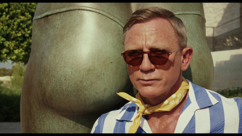 Cutler & Gross 1302 Sunglasses of Daniel Craig as Benoit Blanc in Glass Onion A Knives Out Mystery Movie (6)