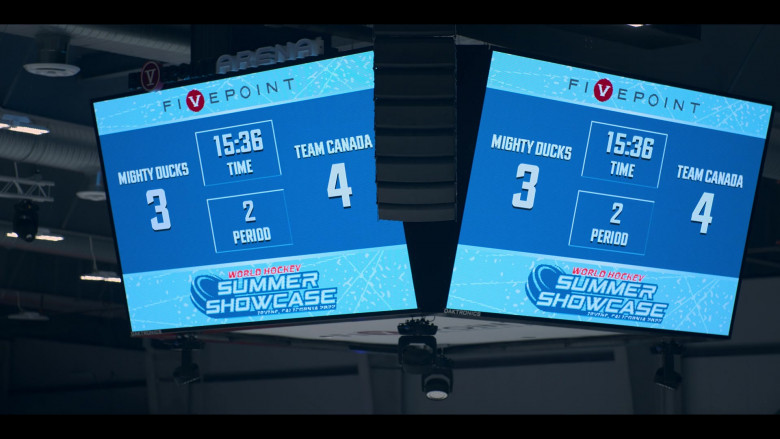 Daktronics Displays in The Mighty Ducks Game Changers S02E10 Lights Out (2022)