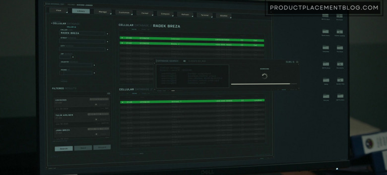 Dell Monitor in Tom Clancy's Jack Ryan S03E05 Druz'ya i Vragi (2022)