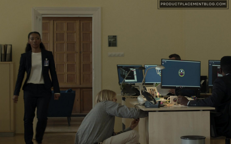 Dell PC Monitors in Tom Clancy's Jack Ryan S03E03 Running With Wolves (1)