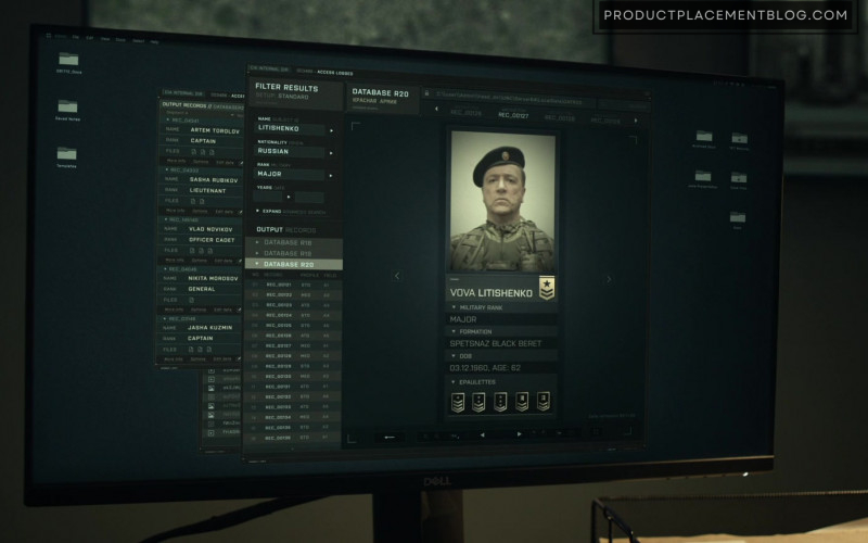 Dell PC Monitors in Tom Clancy’s Jack Ryan S03E07 Moscow Rules