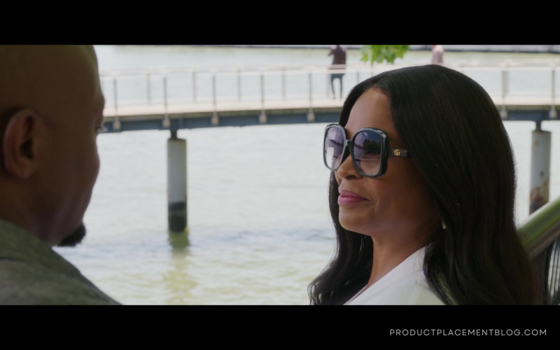 Gucci Women's Sunglasses in The Best Man: The Final Chapters S01E08 "The Audacity of Hope" (2022)