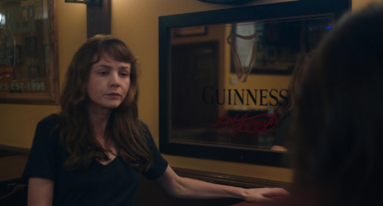 Guinness Beer Sign in She Said (2022)
