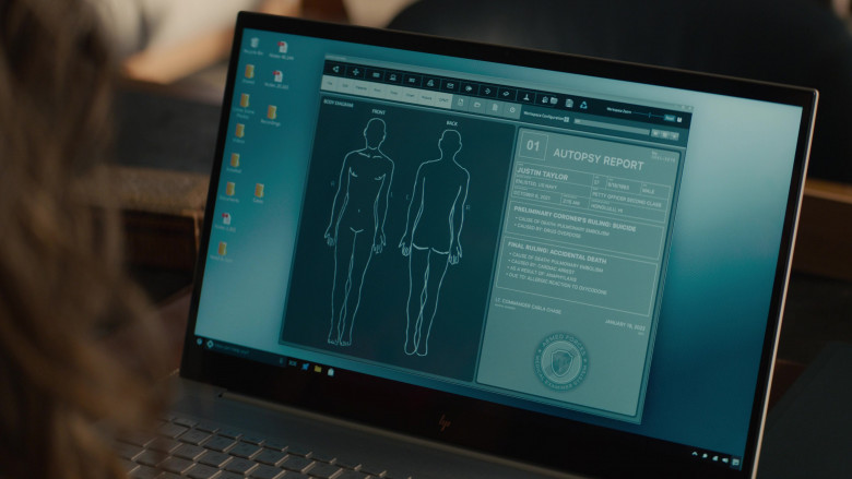 HP Laptop in NCIS Hawai'i S02E09 Desperate Measures (2022)