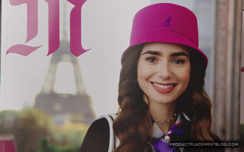 Kangol Hat Worn by Lily Collins as Emily Cooper in Emily in Paris S03E05 Ooo La La Liste (2)