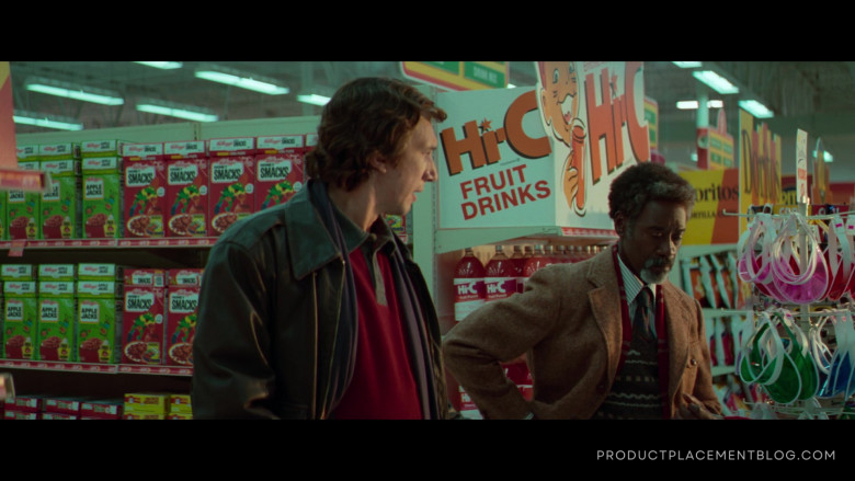 Kellogg's Apple Jacks, Honey Smacks Cereals, Hi-C Fruit Drinks, Doritos in White Noise Movie (1)