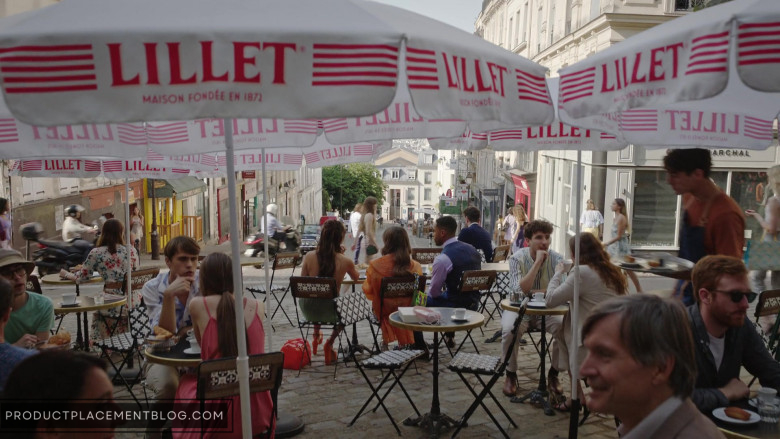 Lillet (French aperitive since 1872) in Emily in Paris S03E06 Ex-en-Provence (2022)