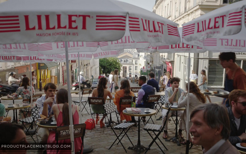 Lillet (French aperitive since 1872) in Emily in Paris S03E06 "Ex-en-Provence" (2022)