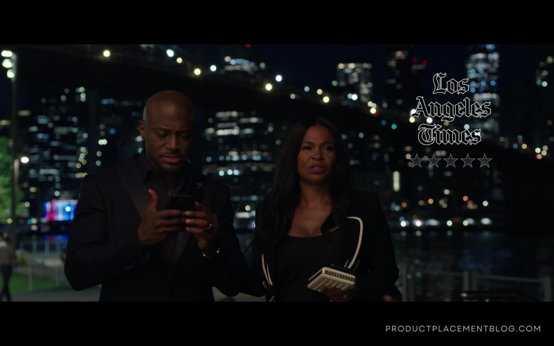 Los Angeles Times in The Best Man The Final Chapters S01E07 Things Fall Apart (2022)