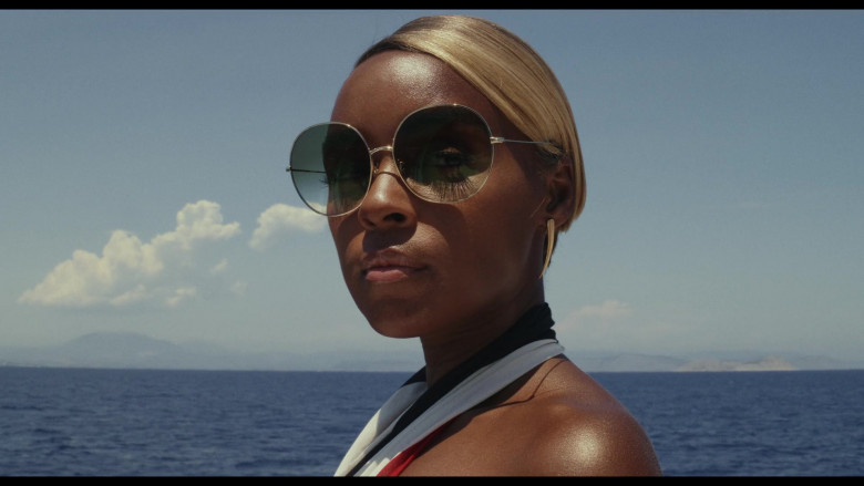 Oliver Peoples Darlen Sunglasses Worn by Janelle Monáe as Helen Brand in Glass Onion A Knives Out Mystery Movie (2)