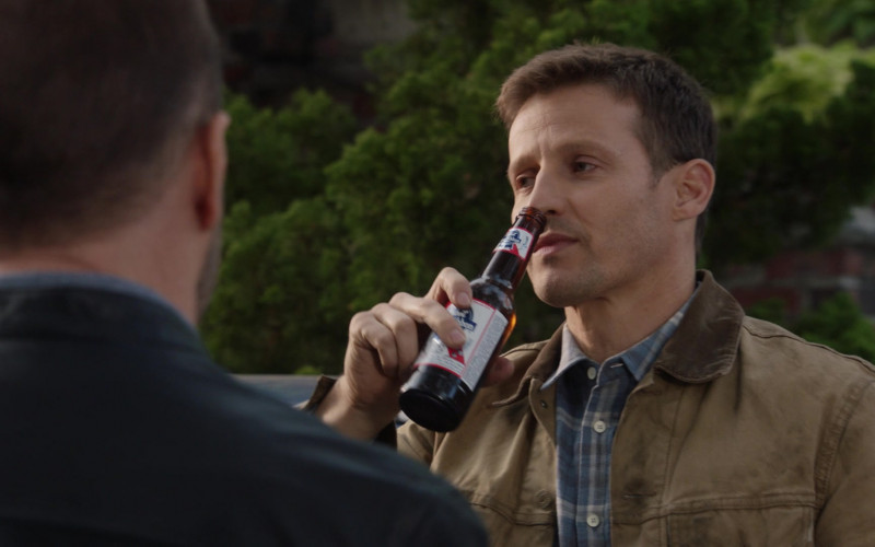 Pabst Blue Ribbon Beer in Blue Bloods S13E07 Heroes (2022)