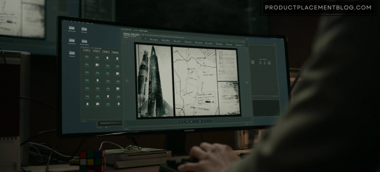 Samsung Widescreen Monitor in Tom Clancy's Jack Ryan S03E05 Druz'ya i Vragi (2022)
