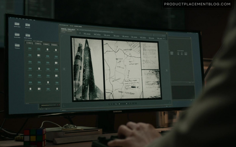 Samsung Widescreen Monitor in Tom Clancy’s Jack Ryan S03E05 Druz’ya i Vragi (2022)
