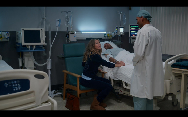 Ugg Boots Worn by Sarah Chalke as Kate Mularkey in Firefly Lane S02E01 Wish You Were Here (1)