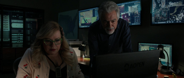 AOPEN PC Monitor in Criminal Minds S16E08 Forget Me Knots (1)