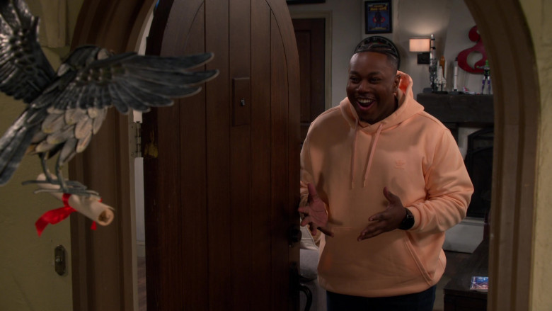 Adidas Men's Hoodie Worn by Marcel Spears in The Neighborhood S05E11 Welcome to the Cornhole (1)