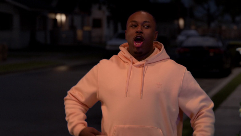 Adidas Men's Hoodie Worn by Marcel Spears in The Neighborhood S05E11 Welcome to the Cornhole (2)