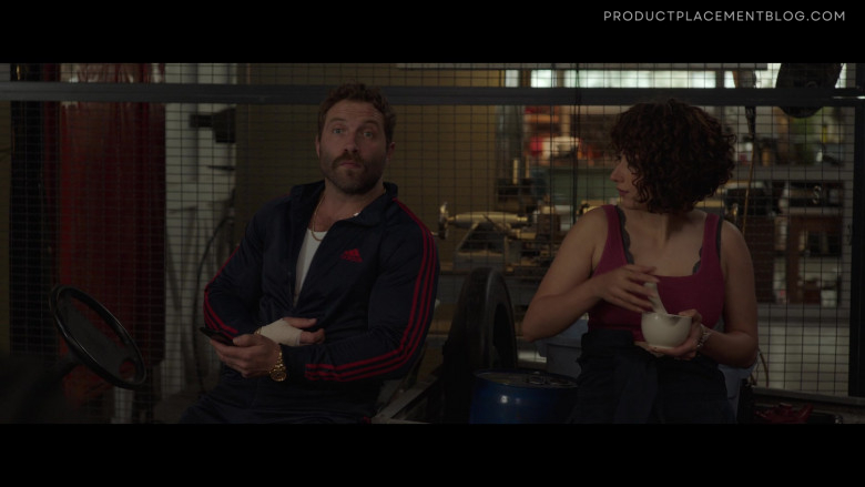 Adidas Men's Tracksuit of Jai Courtney as Bob Goodwin in Kaleidoscope S01E03 Blue 5 Days Before the Heist (1)