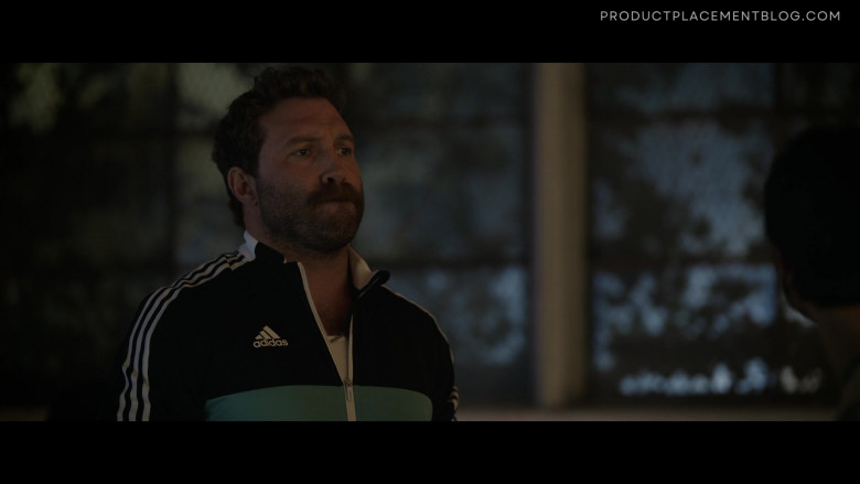 Adidas Track Jackets Worn by Jai Courtney as Bob Goodwin in Kaleidoscope S01E04 Orange 3 Weeks Before the Heist (1)