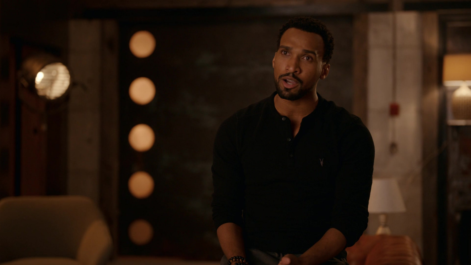 AllSaints Shirt Worn By Nathan Mitchell As Zion Miller In Ginny