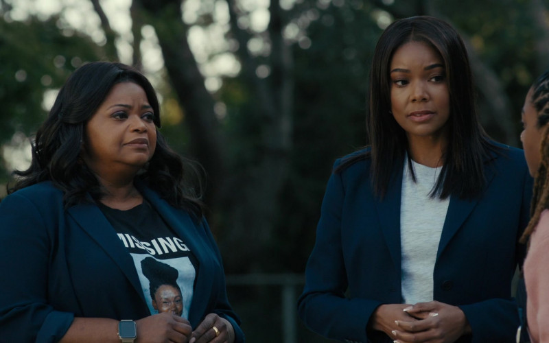 Apple Watch of Octavia Spencer as Poppy Parnell in Truth Be Told S03E01 Unto the Sweet Bird's Throat (2023)