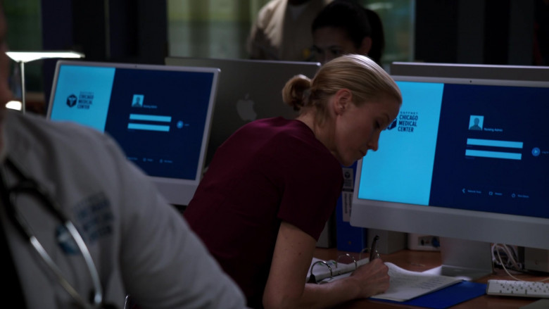 Apple iMac Computers in Chicago Med S08E10 A Little Change Might Do You Some Good (2)