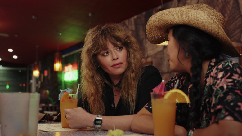 Casio Watch of Natasha Lyonne as Charlie Cale in Poker Face S01E02 The Night Shift (1)
