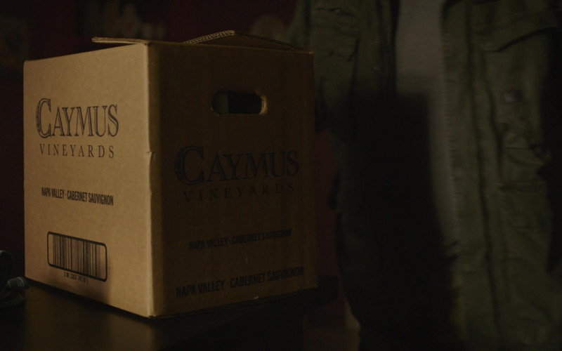 Caymus Vineyards Napa Valley Caberbet Sauvignon Box in The Last of Us S01E03 Long Long Time (2023)