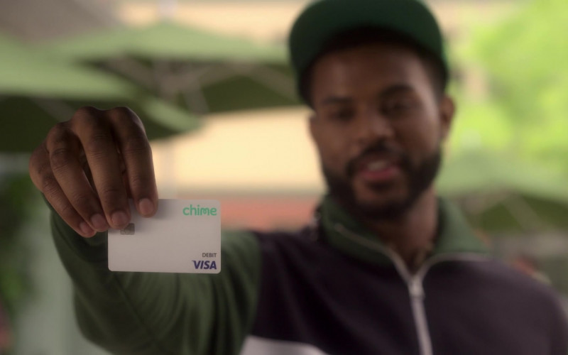 Chime Visa Debit Card in Grown-ish S05E11 Money Trees (3)