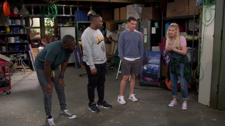 Converse, Nike and New Balance Sneakers in The Neighborhood S05E10 Welcome to the Getaway (2023)