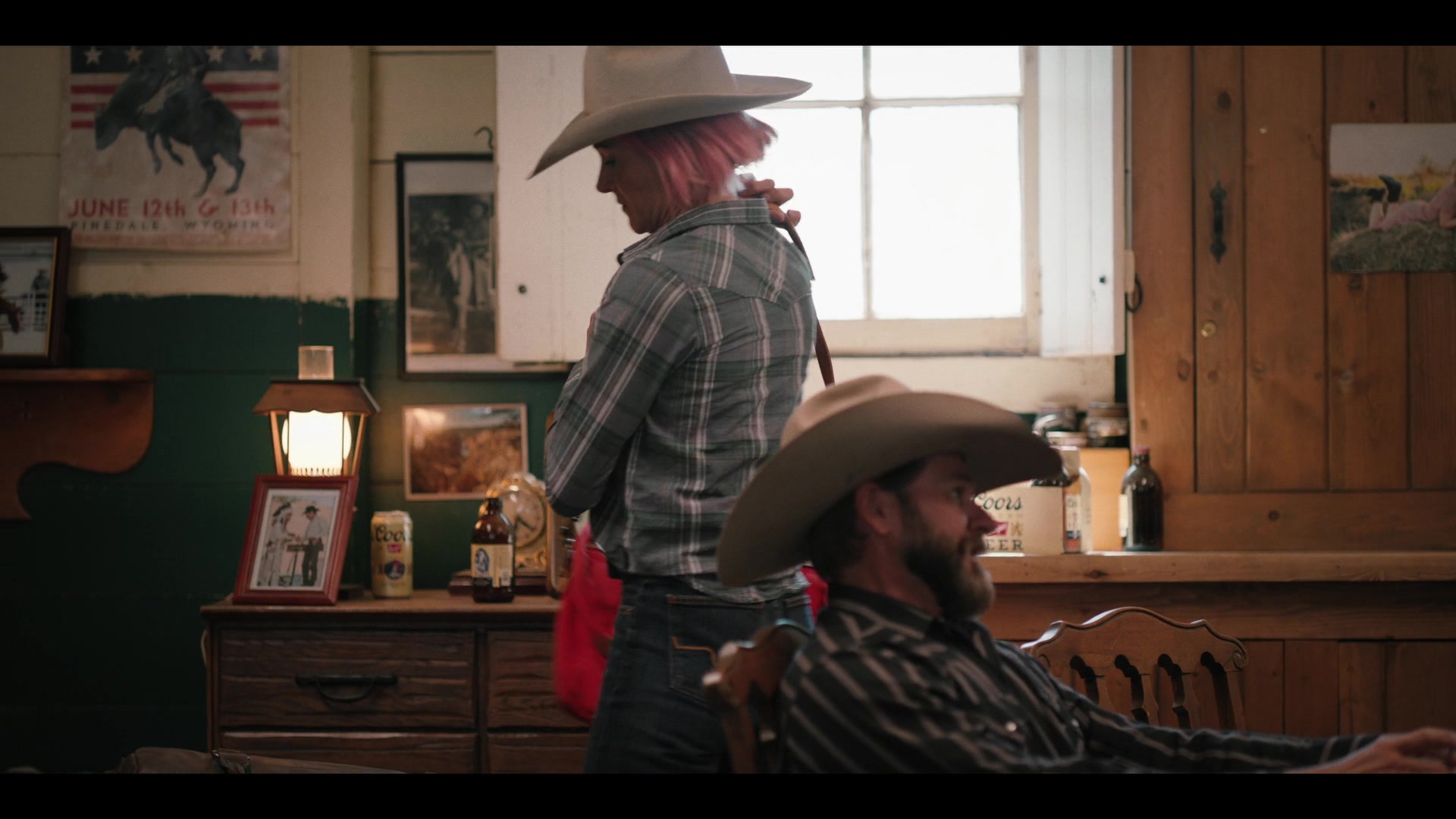 Coors Banquet Beer In Yellowstone S05E08 "A Knife And No Coin" (2023)