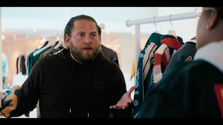 Dior Hooded Sweatshirt Worn by Jonah Hill as Ezra in You People (2)