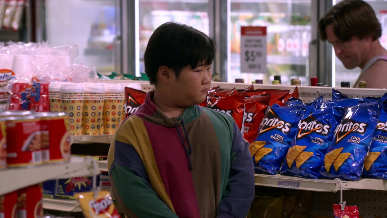 Doritos Nacho Cheese and Cool Ranch Tortilla Chips in That '90s Show S01E01 That '90s Pilot (2023)