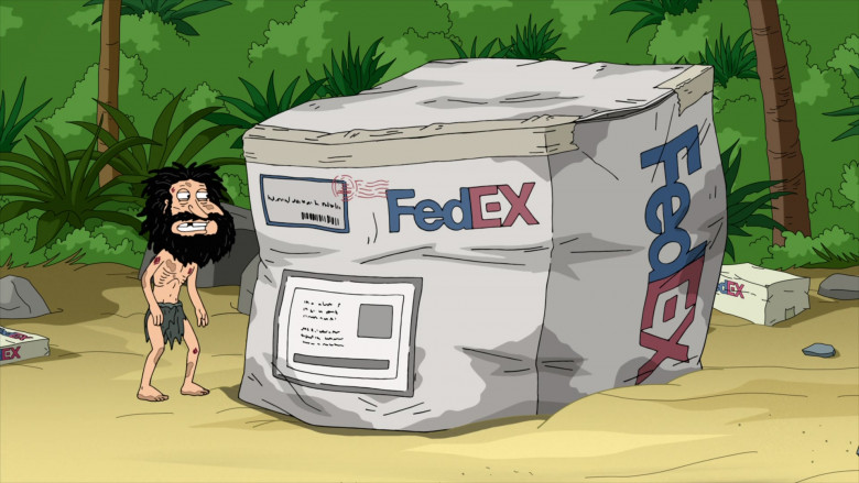 FedEx Transport Company in Family Guy S21E11 Love Story Guy (13)