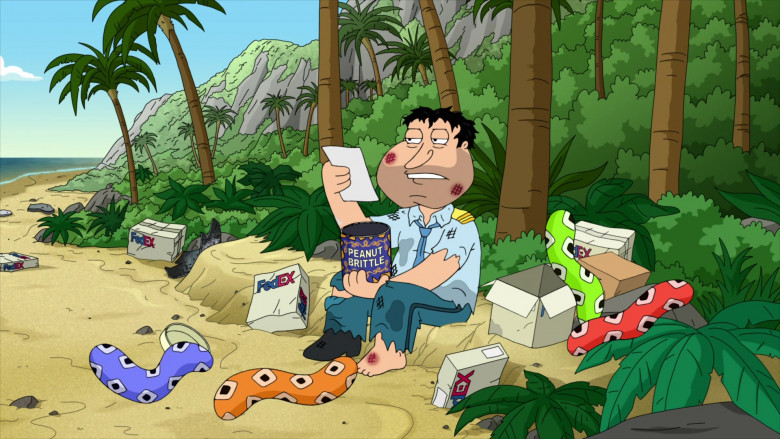 FedEx Transport Company in Family Guy S21E11 Love Story Guy (9)