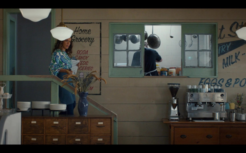 Gaggia Coffee Machine in The Way Home S01E02 Scar Tissue (2023)