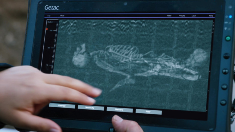 Getac Tablet in Law & Order S22E10 Land of Opportunity (2023)