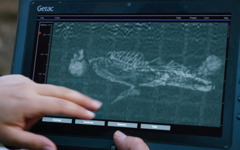 Getac Tablet in Law & Order S22E10 Land of Opportunity (2023)