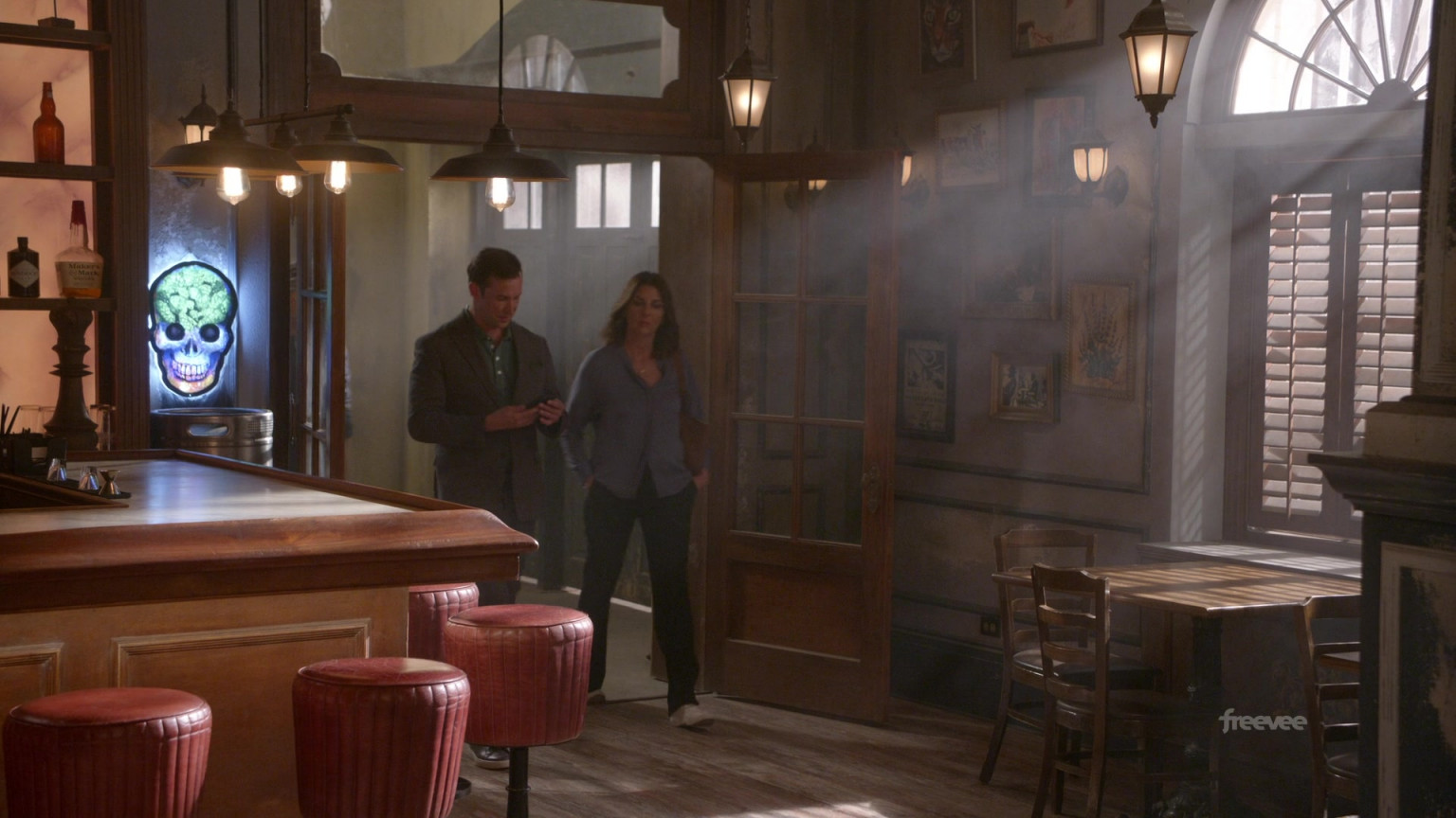 Ghost In The Machine Beer Parish Brewing Co. Sign In Leverage Redemption S02E10 The Work Study Job  1536x864 