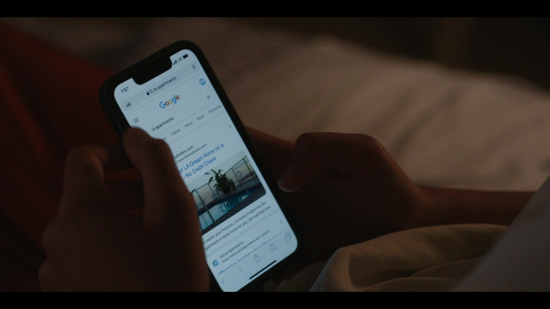 Google Web Search Site in The L Word Generation Q S03E09 Quiet Before the Storm (2023)