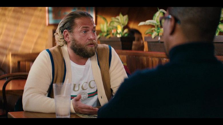 Gucci T-Shirt of Jonah Hill as Ezra in You People (1)