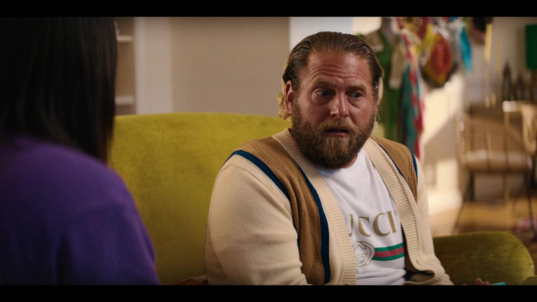 Gucci T-Shirt of Jonah Hill as Ezra in You People (2)