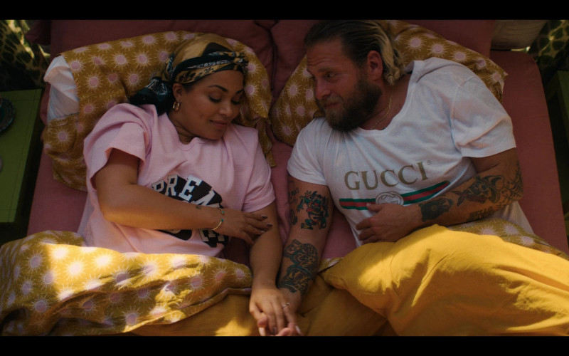 Gucci T-Shirt of Jonah Hill as Ezra in You People (3)