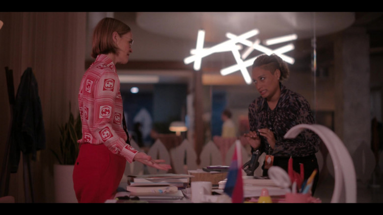 Gucci Women's Shirt Worn by Leisha Hailey as Alice Pieszecki in The L Word Generation Q S03E09 Quiet Before the Storm (2)