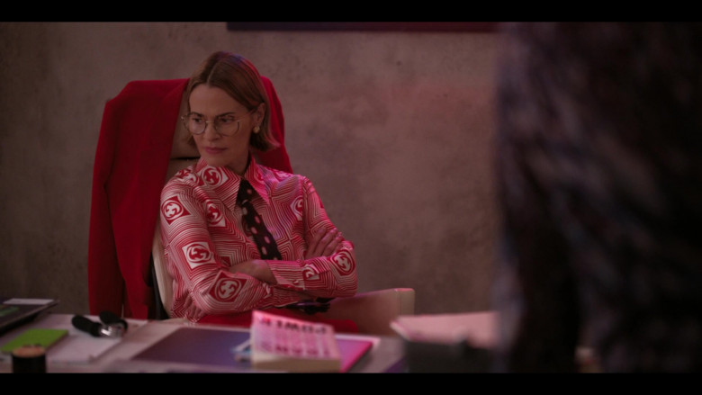 Gucci Women's Shirt Worn by Leisha Hailey as Alice Pieszecki in The L Word Generation Q S03E09 Quiet Before the Storm (3)