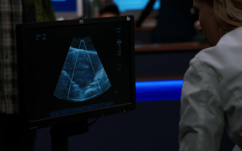 HP Monitor in Chicago Med S08E12 We All Know What They Say About Assumptions (2023)