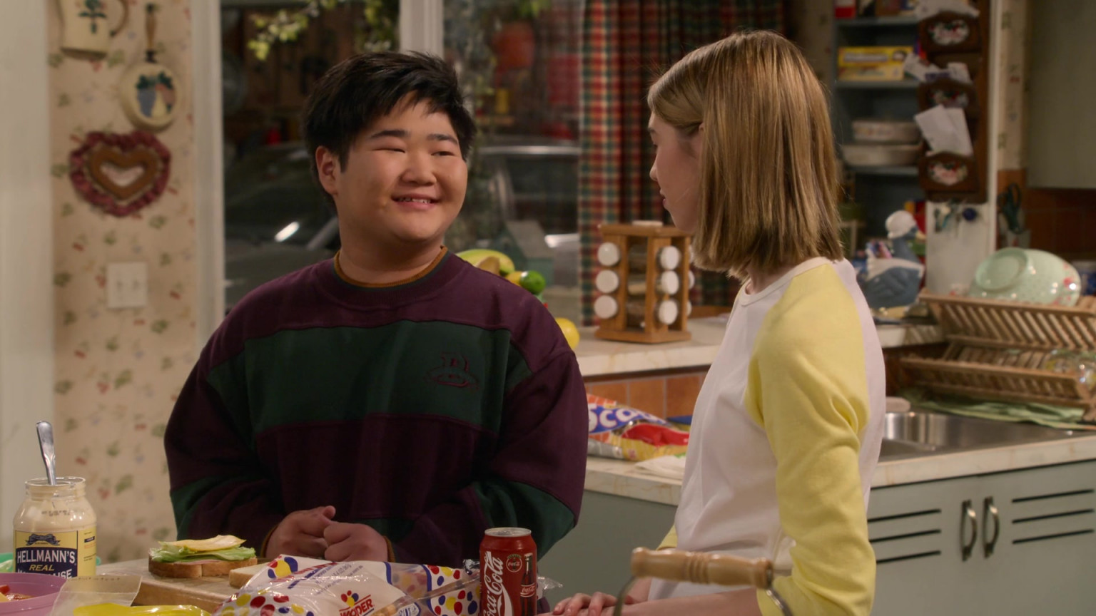 Hellmann's Real Mayonnaise, Wonder Bread, CocaCola Can In That '90s