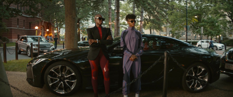 Lexus LC 500 Coupe Car in Black Panther Wakanda Forever 2022 Movie (1)