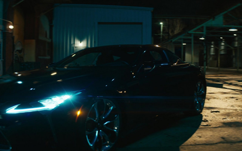 Lexus LC 500 Coupe Car in Black Panther Wakanda Forever 2022 Movie (2)