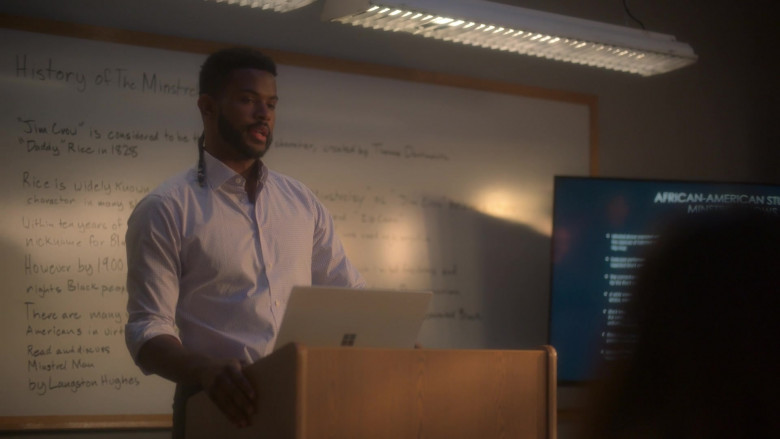 Microsoft Surface Laptop Computers in Grown-ish S05E11 Money Trees (3)